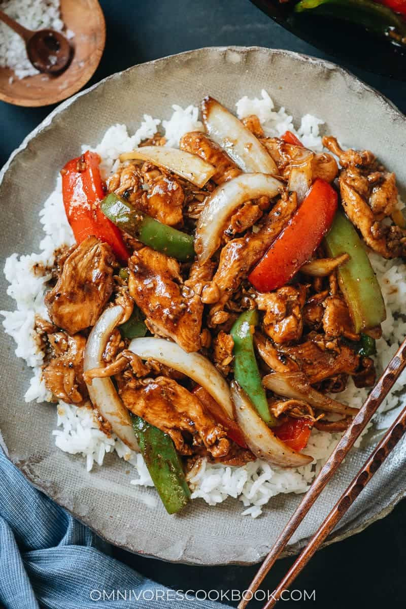 Black Pepper Chicken