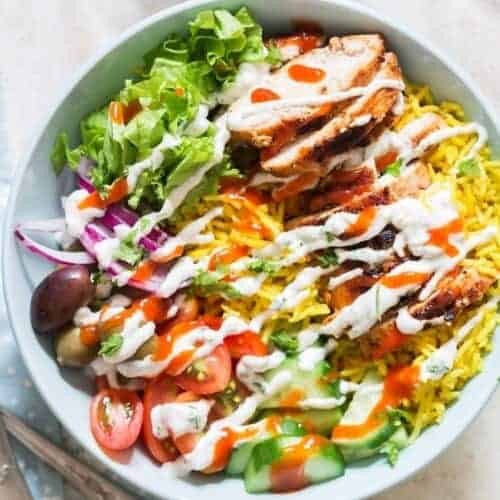 Chicken Shawarma Bowl