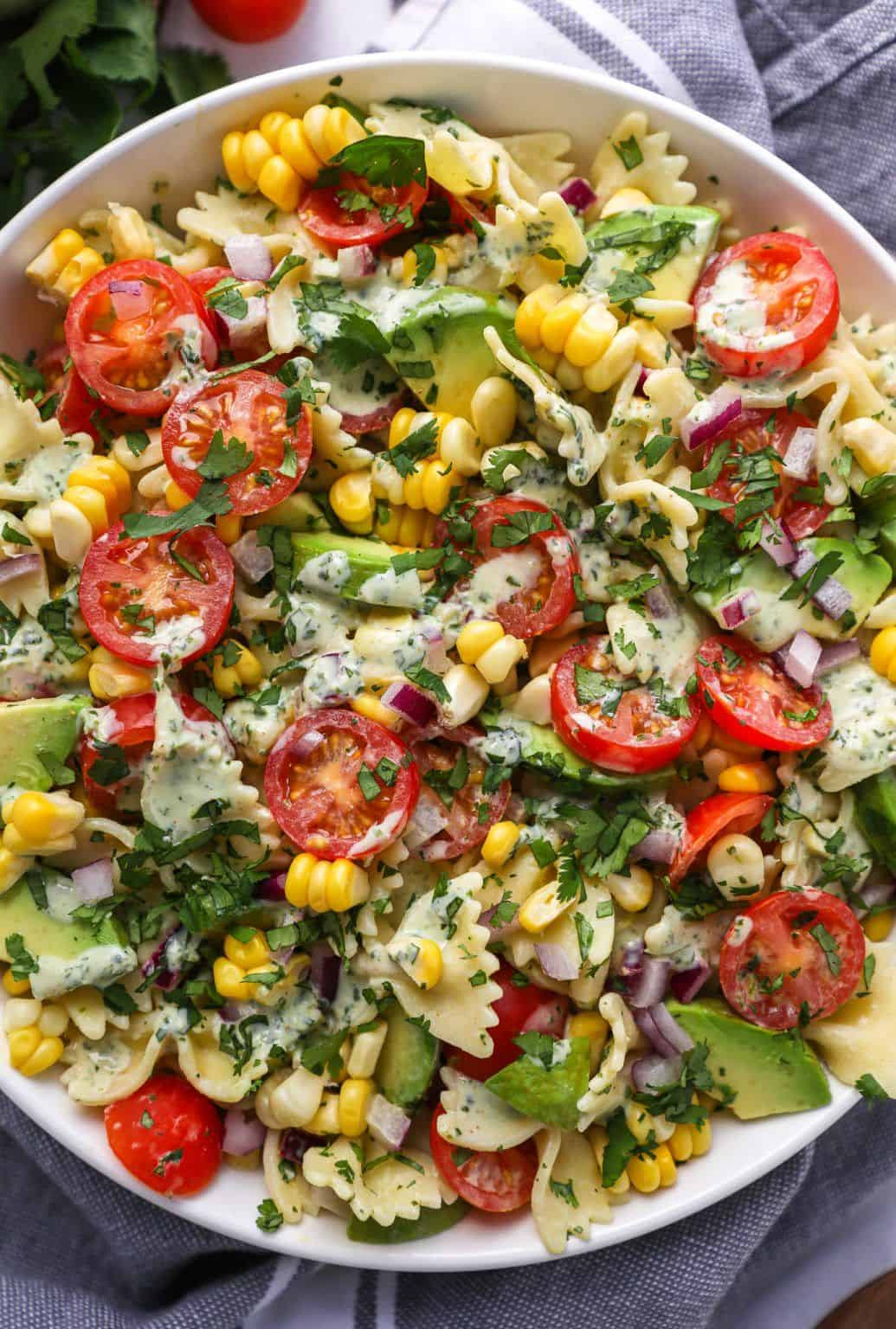 Cilantro Lime Pasta Salad