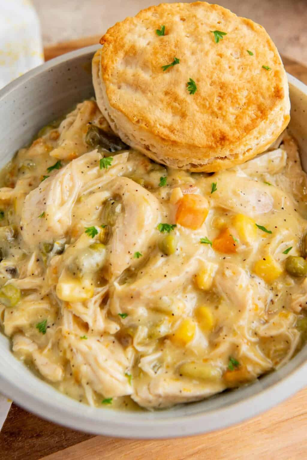 Crockpot Chicken Pot Pie