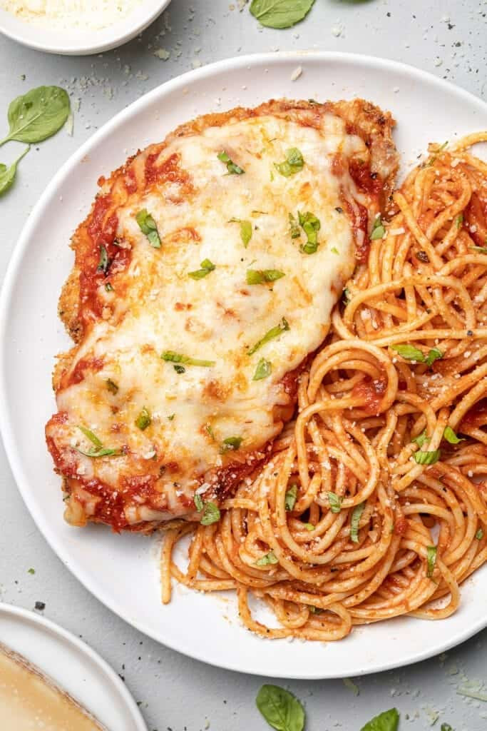 Healthy Baked Chicken Parmesan
