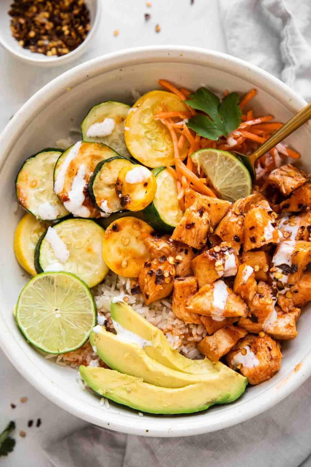 Hot Honey Chicken Bowl