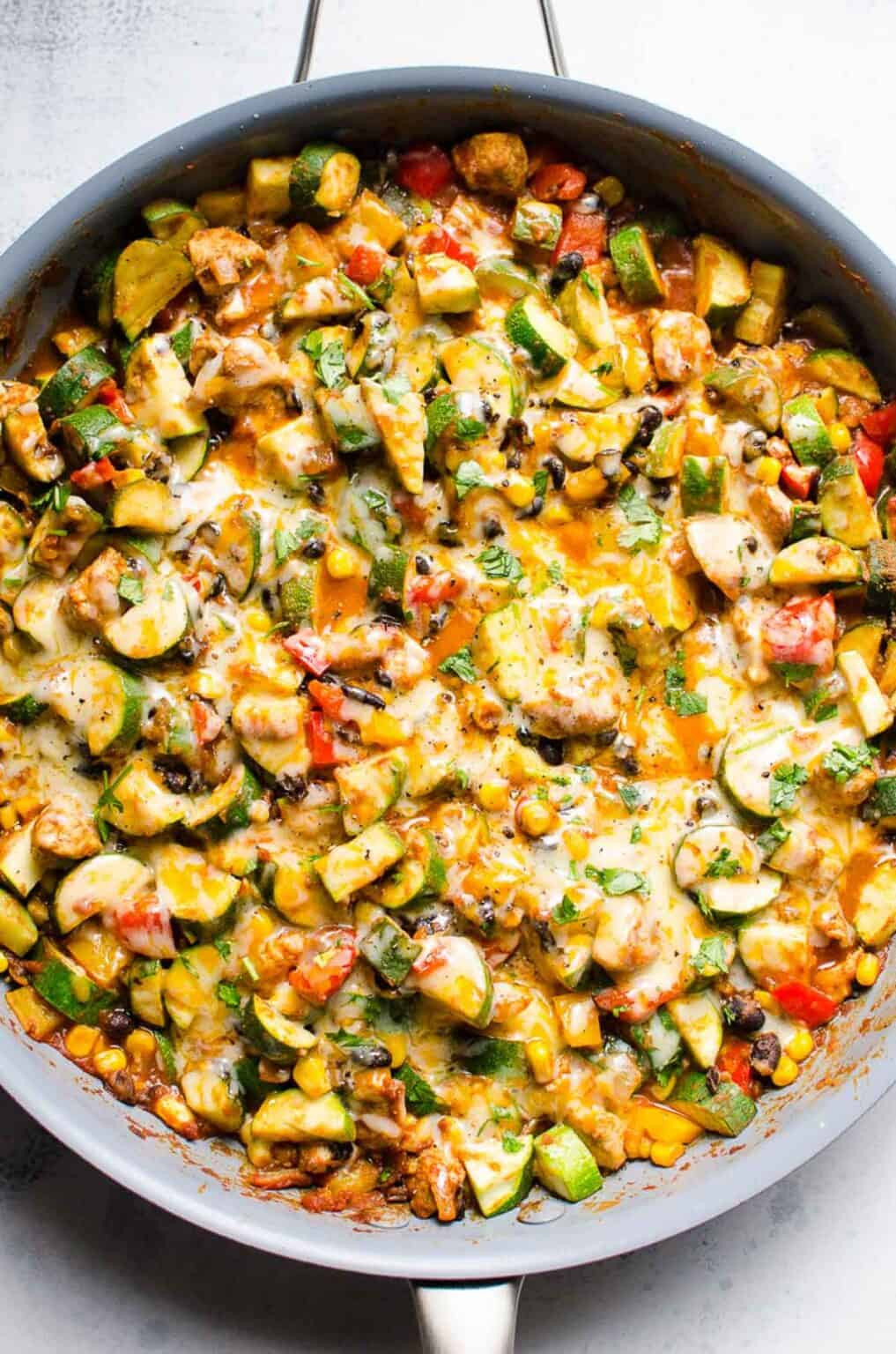 Tex-Mex Chicken and Zucchini